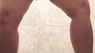 BBW MILF Sneaks a Squirt Session!