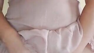 MILF Rides Blow up Cock Pillow and Cums Hard Multiple Times - 4 image