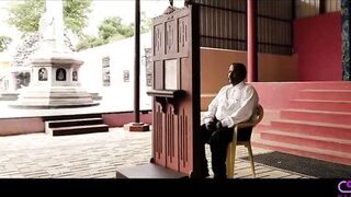 desi telugu girl amulya with father in law - 4 image