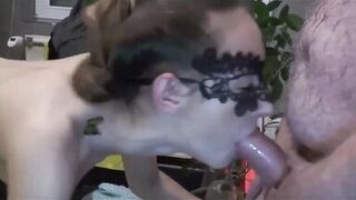 Accidentally caught in the sauna