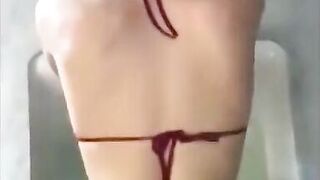 Horny Lana Rhoades Gets Fucked in the Shower by her Ex Husba