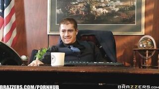 Dirty Office Threesome - Brazzers - 3 image