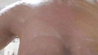 Amateur MILF taking a Hot Bubble Shower and Squirting. KinkyMylf