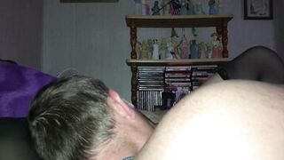 Spun mother I'd like to fuck getting Licked in all the right Places untill Multiple Squirts