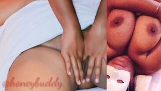 Horny Indian MILF Honey Bhabi having Oil Massage with Happy ending - 9 image