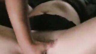 Hot Blonde MILF gets Fingererd by Husband Pussy Squirt while Friend Watches - 4 image