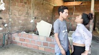 my little stepsister arrives from her summer camp and I greet her with the best fuck