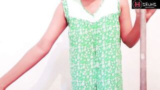 Hot inexperienced Indian stepmom shows big Tits and fingered and masturbates - 2 image