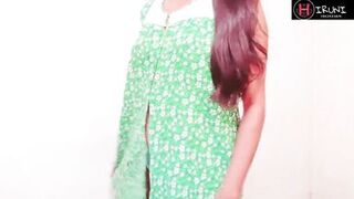 Hot inexperienced Indian stepmom shows big Tits and fingered and masturbates - 4 image