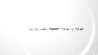 Julia and Jordan Squirting in My Car - 1 image