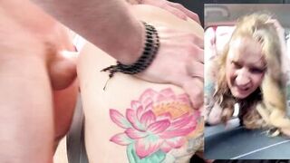 Uber Driver Fucks Me in My Driveway