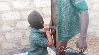 this boy wants to finish me with his sugar Big black dick - 1 image