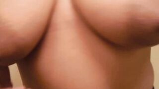 Latina couple Sweet Milk Tits and Zerostoneszerocrates get wet and wild with squirting milk and sucking on breasts - 15 image