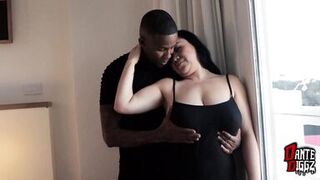 Jade Sugarmilf bounces her tits & squirts all over Dante Diggz's BBC - 2 image